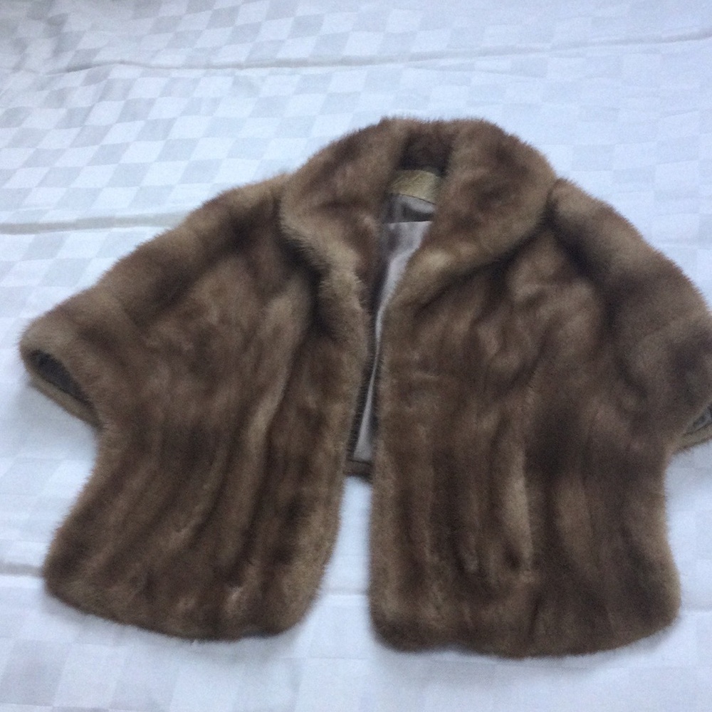 Vintage Mink Stole SPEC SALE Gorgeous Looking! - Picture 4 of 6